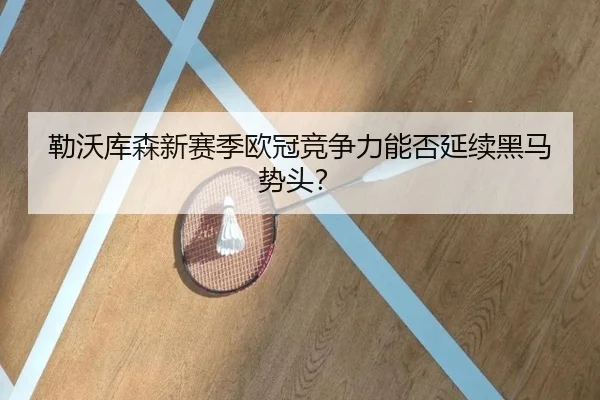 勒沃库森新赛季欧冠竞争力能否延续黑马势头？